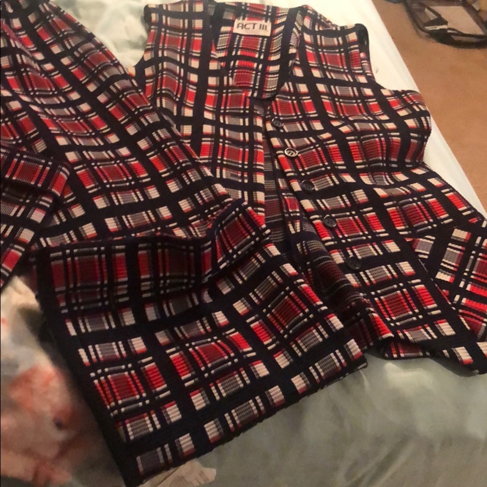 Vintage pants suit